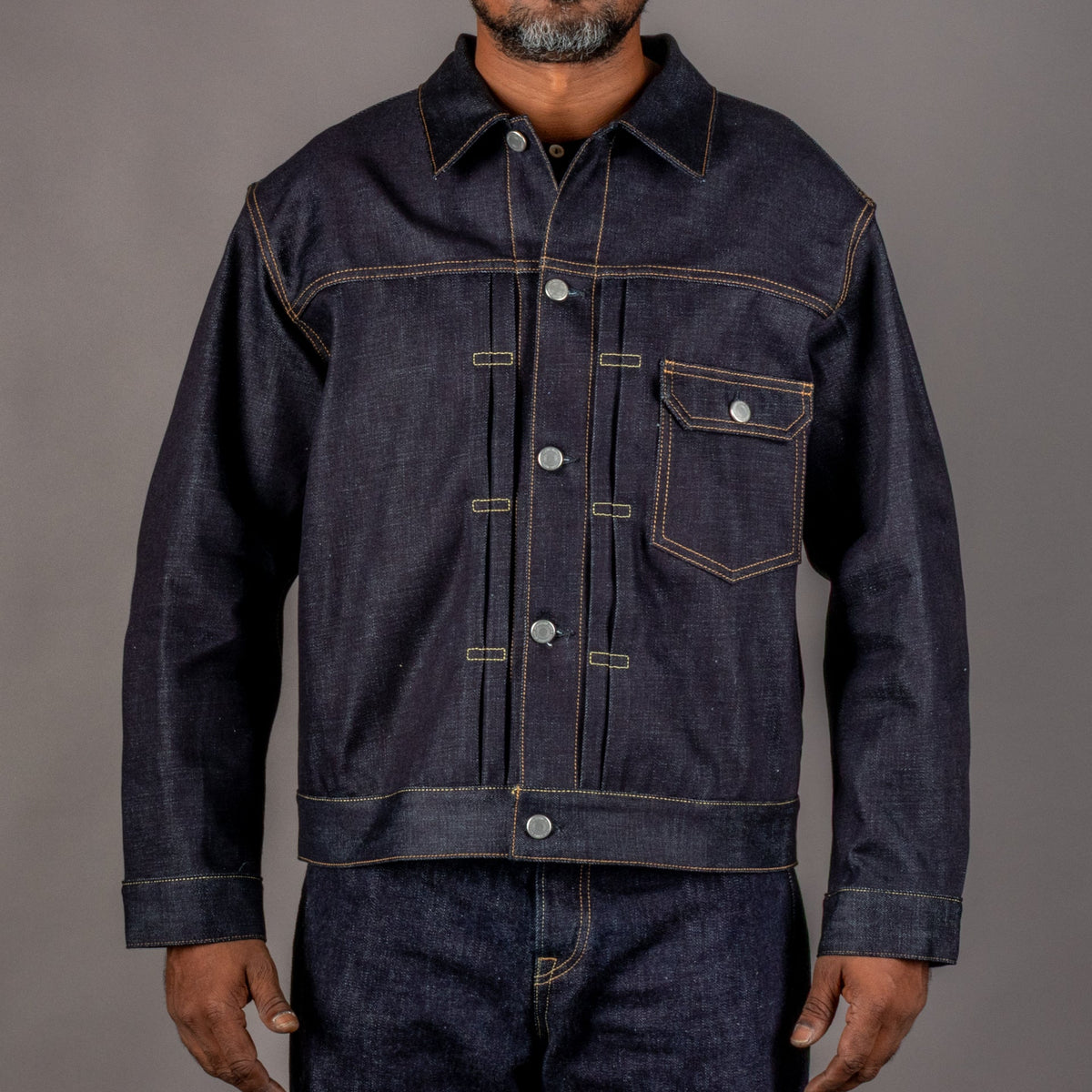 MOMOTARO001 Standard Denim Jacket 14.7ozJacketsBritish Parts Lucerne