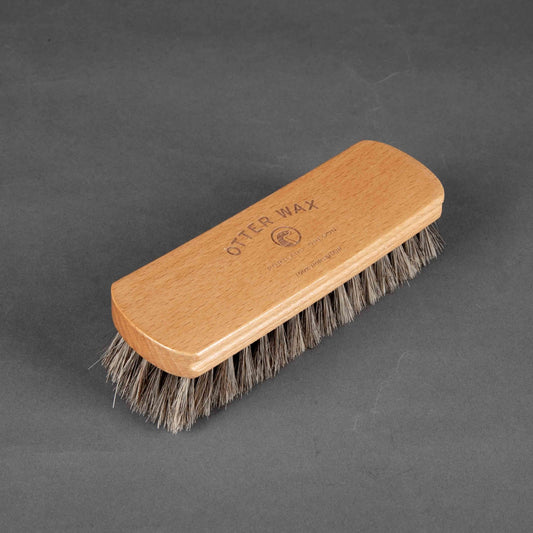 Otter WaxPremium Shoe Brush HorsehairBritish Parts Lucerne