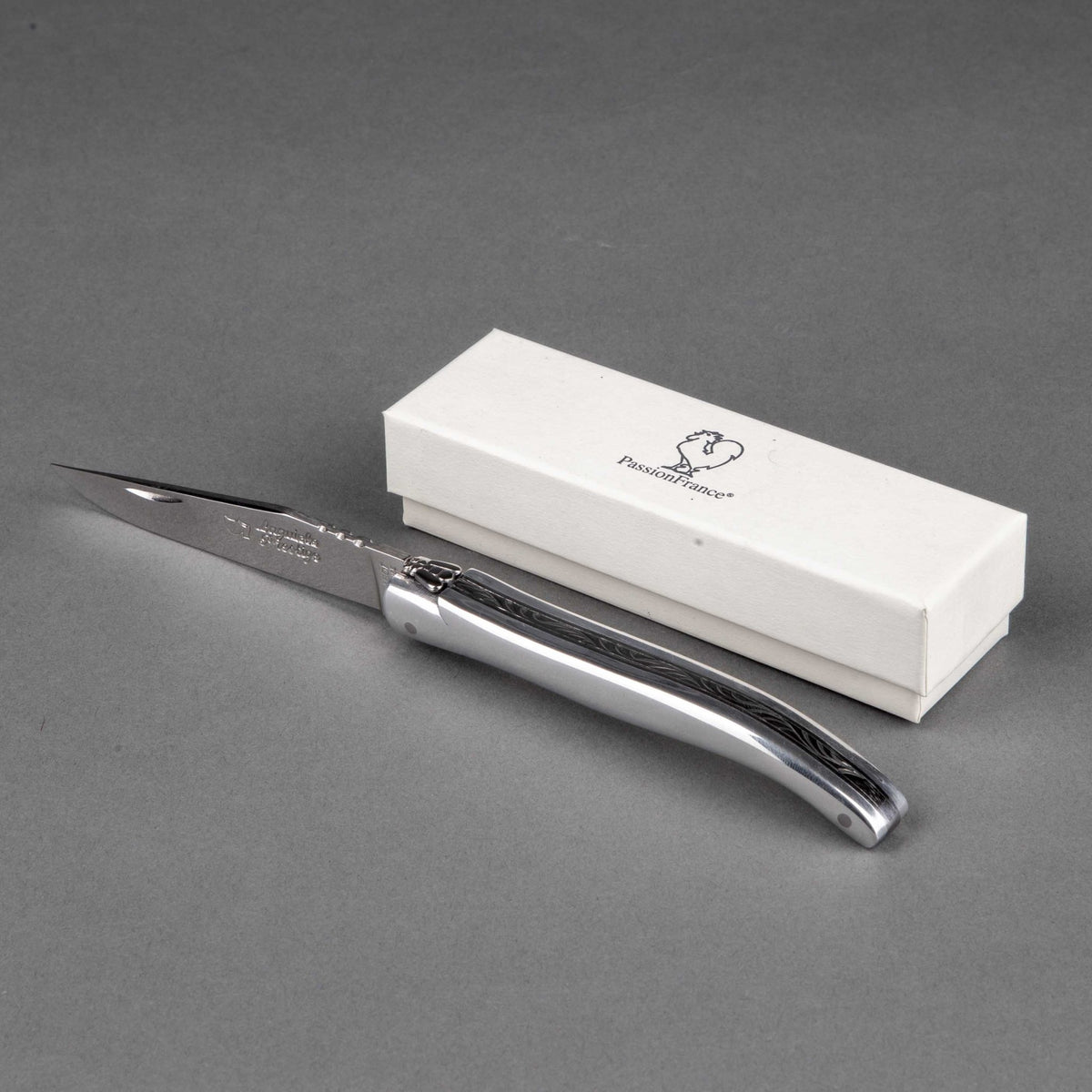 Passion FranceLaguiole Art - Déco pocket knife with aluminum handlePocket knifeBritish Parts Lucerne