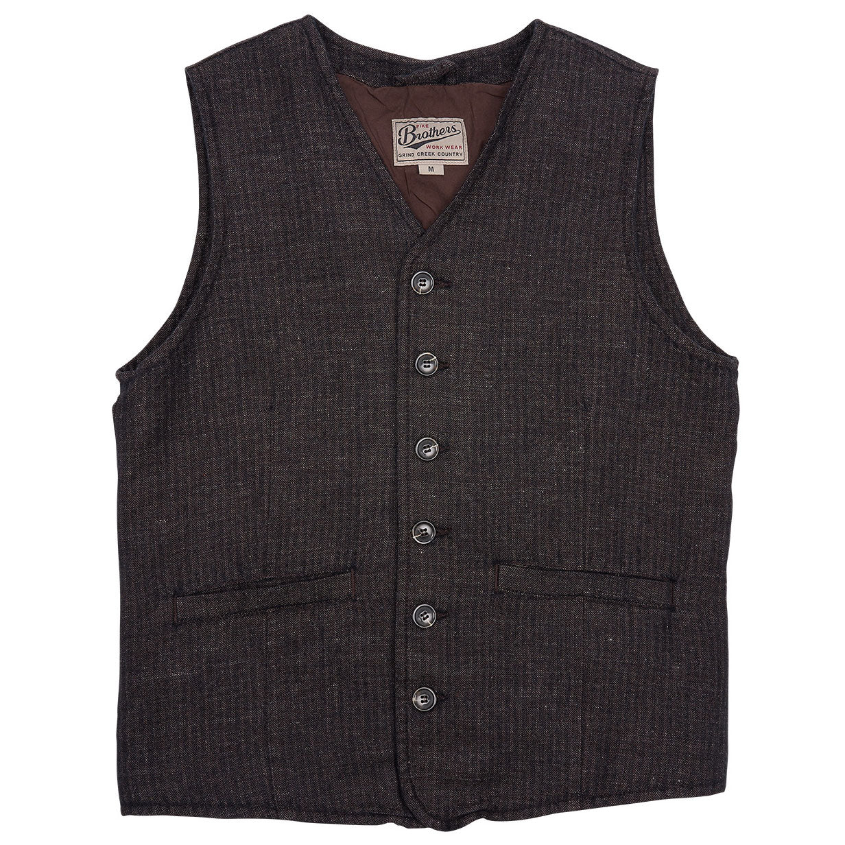 Pike Brothers1905 Hauler Vest Owen BrownWestenBritish Parts Luzern