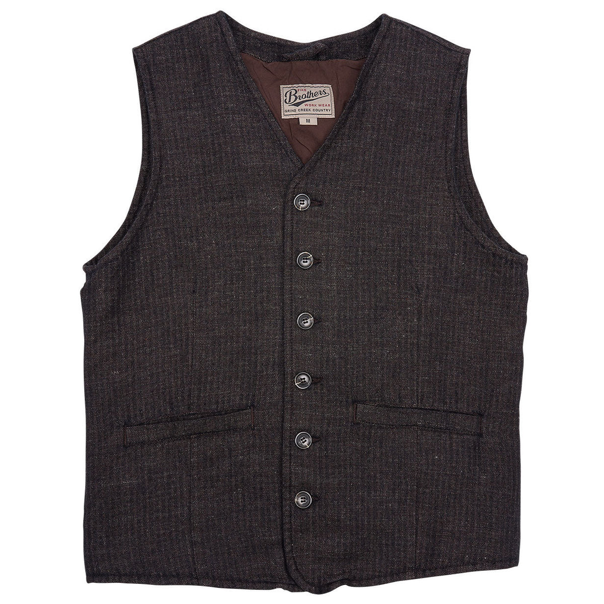 Pike Brothers1905 Hauler Vest Owen BrownWestenBritish Parts Luzern