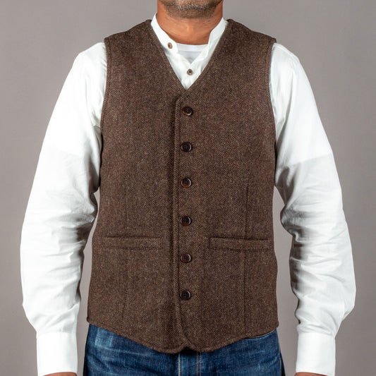 Pike Brothers1905 Hauler Vest Upland BrownVestsBritish Parts Lucerne