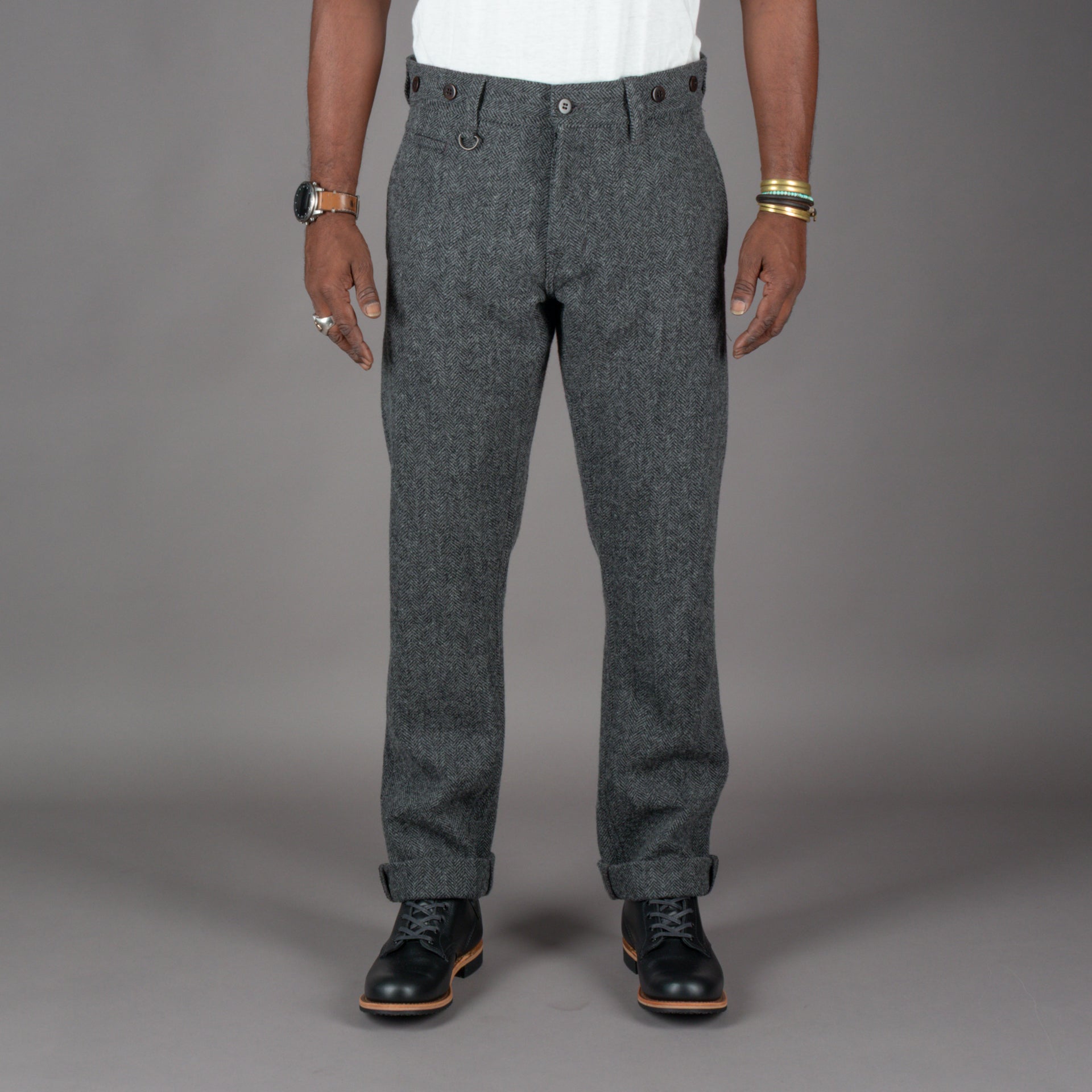 Pike Brothers1923 Buccanoy Trousers Dundee GreyPantsBritish Parts Lucerne