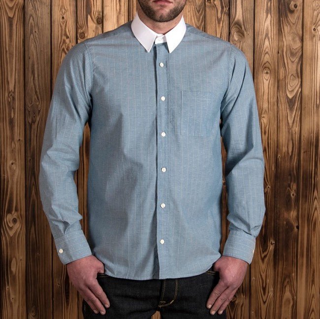 Pike Brothers1923 Buccanoy Collar Starched WhiteShirtBritish Parts Lucerne