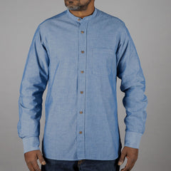 Pike Brothers1923 Buccanoy Shirt Blue ChambrayShirtBritish Parts Lucerne