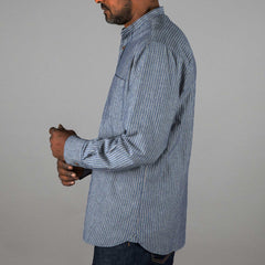 Pike Brothers1923 Buccanoy Shirt Brisbane BlueShirtBritish Parts Lucerne