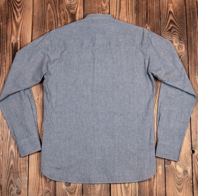 Pike Brothers1923 Buccanoy Shirt Grey StripedShirtBritish Parts Lucerne