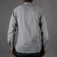 Pike Brothers1923 Buccanoy Shirt Grey StripedShirtBritish Parts Lucerne