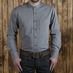 Pike Brothers1923 Buccanoy Shirt Grey StripedShirtBritish Parts Lucerne