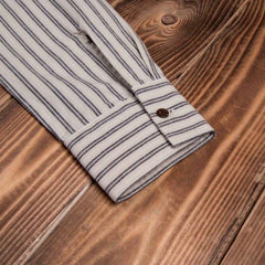 Pike Brothers1923 Buccanoy Shirt Iwaki GreyShirtBritish Parts Lucerne