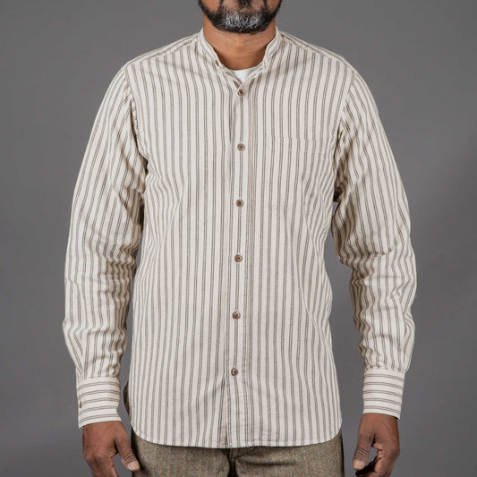 Pike Brothers1923 Buccanoy Shirt Iwaki GreyShirtBritish Parts Lucerne