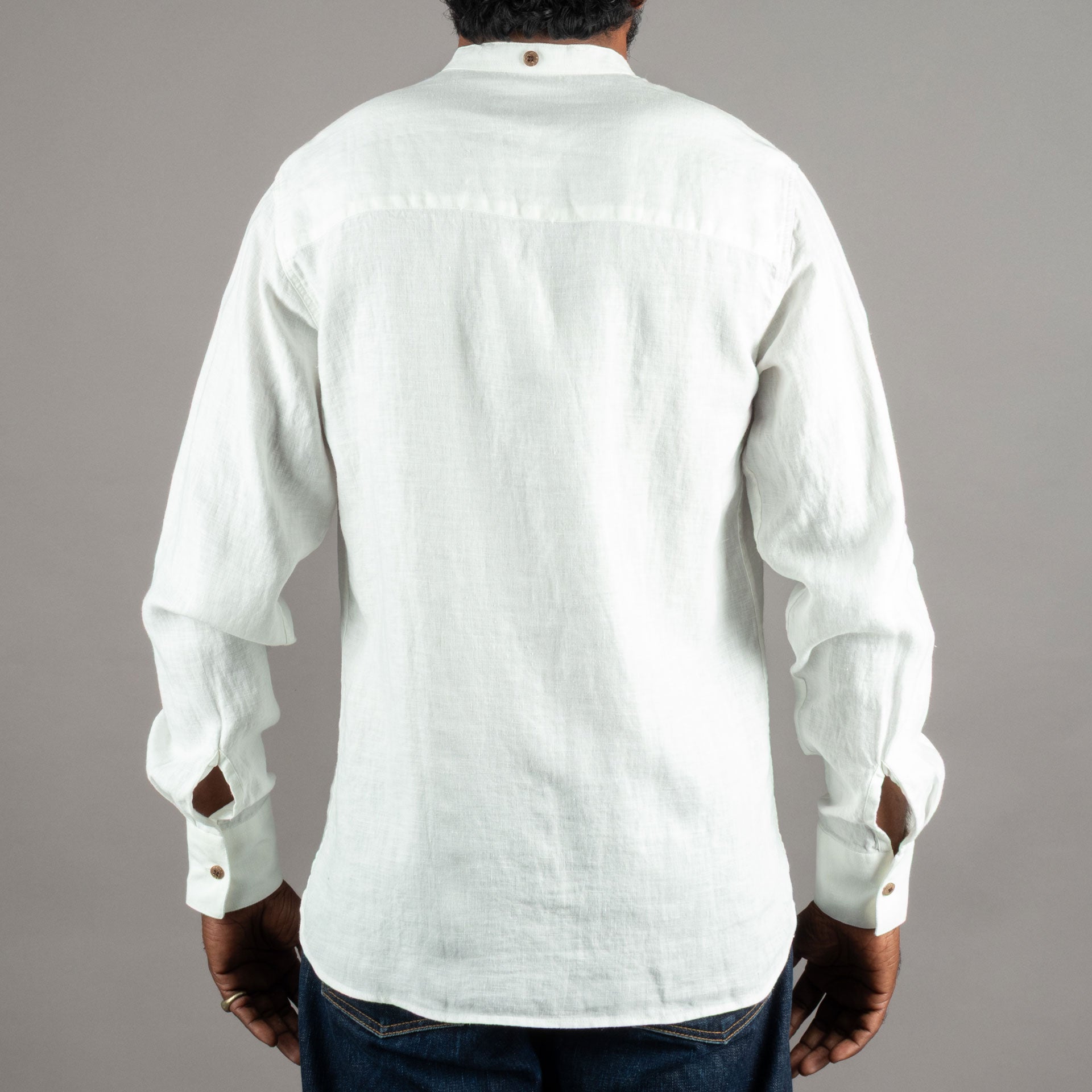 Pike Brothers1923 Buccanoy Shirt Linen EcruShirtBritish Parts Lucerne