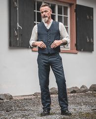 Pike Brothers1923 Buccanoy Shirt Linen EcruShirtBritish Parts Lucerne