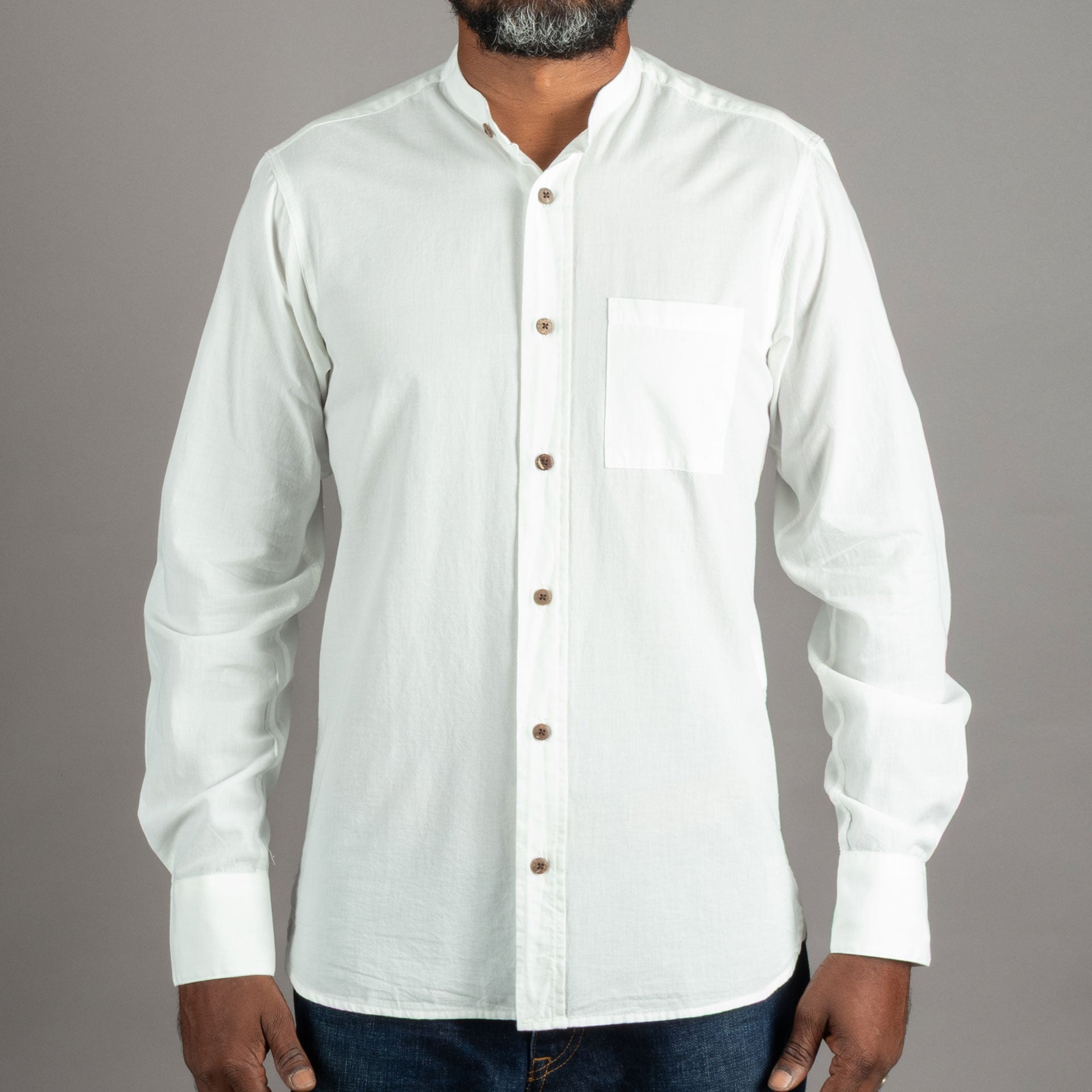 Pike Brothers1923 Buccanoy Shirt White ChambreyShirtBritish Parts Lucerne