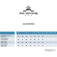 Pike Brothers1923 Turtle Neck Sweater grayPulloverBritish Parts Lucerne