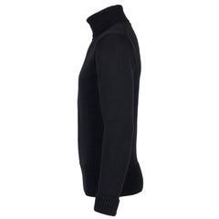 Pike Brothers1923 Turtle Neck Sweater blackPulloverBritish Parts Lucerne