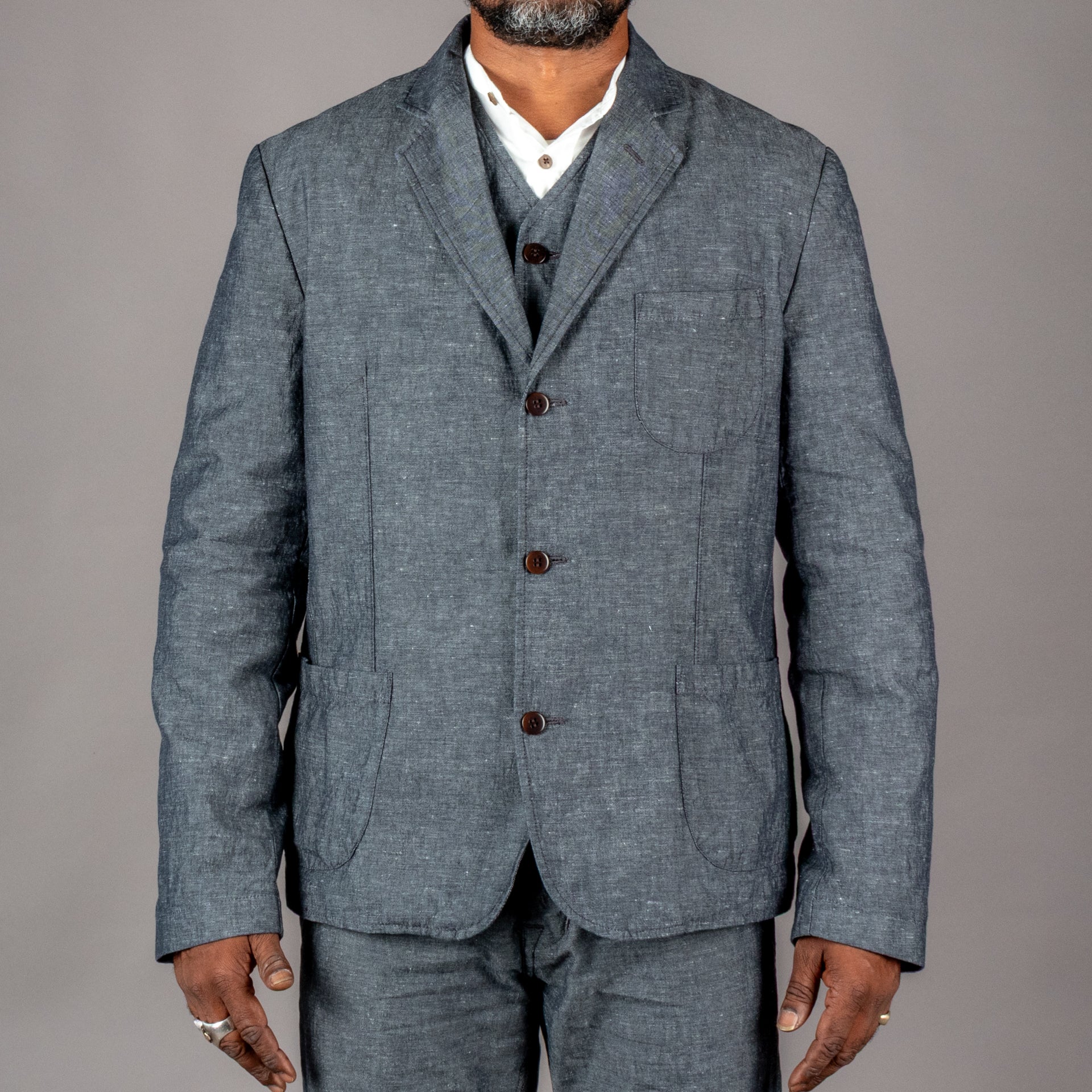 Pike Brothers1927 Harvester Jacket Smoke GreyJacketsBritish Parts Lucerne