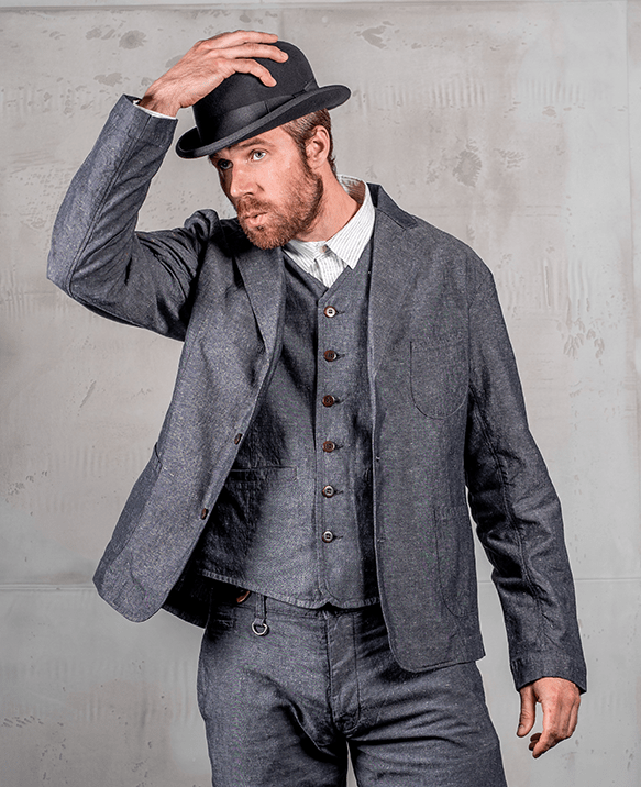 Pike Brothers1927 Harvester Jacket Smoke GreyJacketsBritish Parts Lucerne