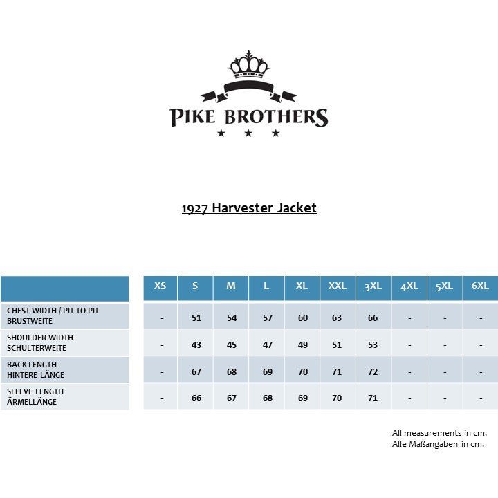 Pike Brothers1927 Harvester Jacket Smoke GreyJacketsBritish Parts Lucerne