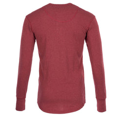 Pike Brothers1927 Henley Shirt long sleeve garnet redHenleyBritish Parts Lucerne