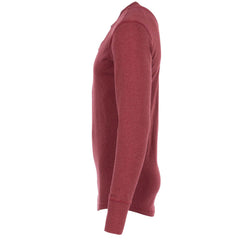 Pike Brothers1927 Henley Shirt long sleeve garnet redHenleyBritish Parts Lucerne