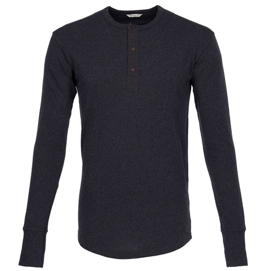 Pike Brothers1927 Henley Shirt long sleeve Iron GreyHenleyBritish Parts Lucerne