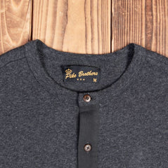 Pike Brothers1927 Henley Shirt long sleeve Iron GreyHenleyBritish Parts Lucerne