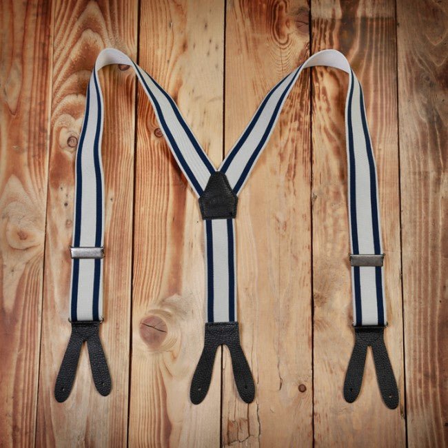 Pike Brothers1937 Heavy Duty suspenders blueBracesBritish Parts Lucerne