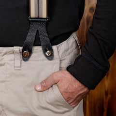 Pike Brothers1937 Heavy Duty suspenders brownBracesBritish Parts Lucerne