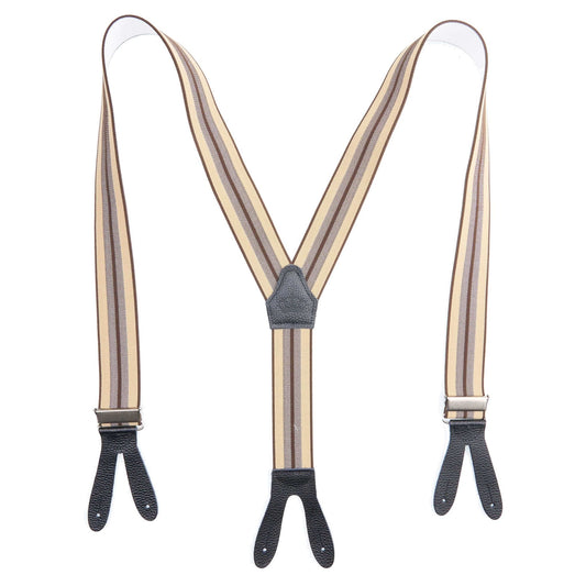 Pike Brothers1937 Heavy Duty suspenders brownBracesBritish Parts Lucerne