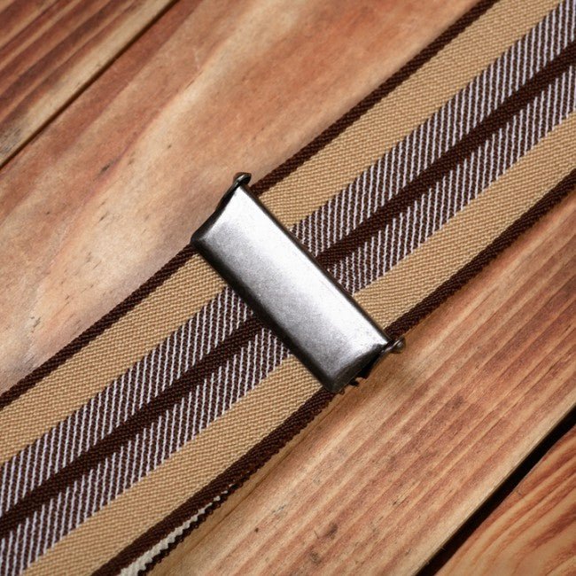 Pike Brothers1937 Heavy Duty suspenders brownBracesBritish Parts Lucerne