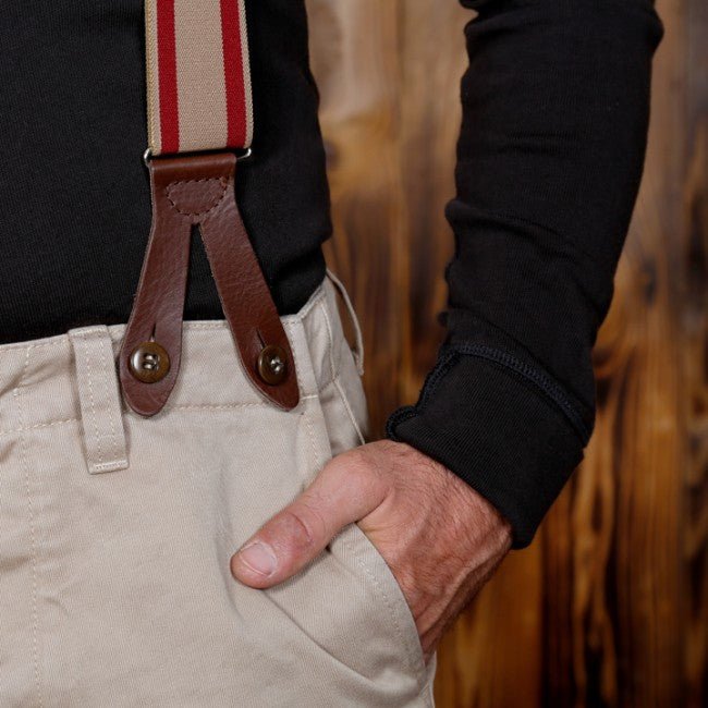 Pike Brothers1937 Heavy Duty Braces redBracesBritish Parts Lucerne