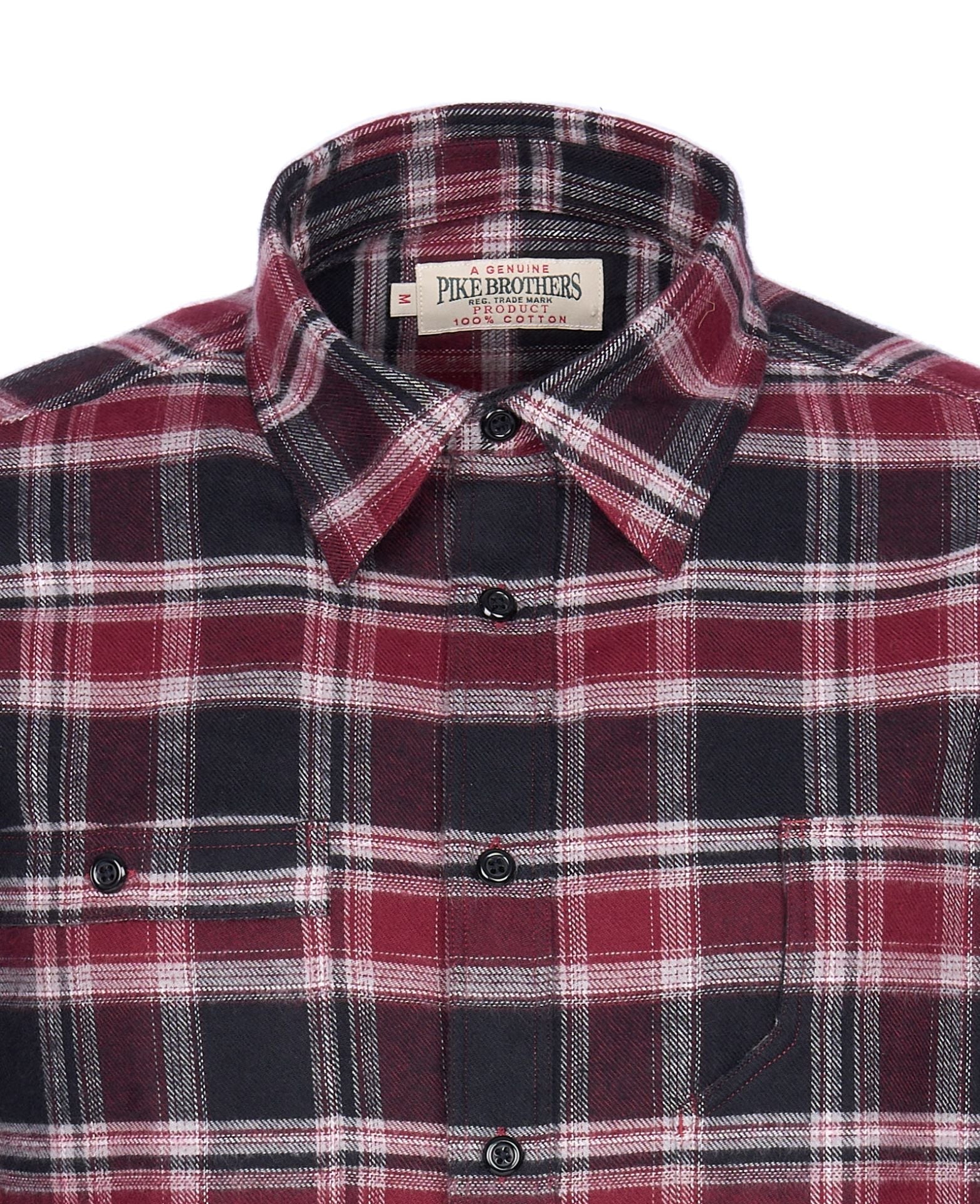 Pike Brothers1937 Roamer Shirt Alaska BlackShirtBritish Parts Lucerne