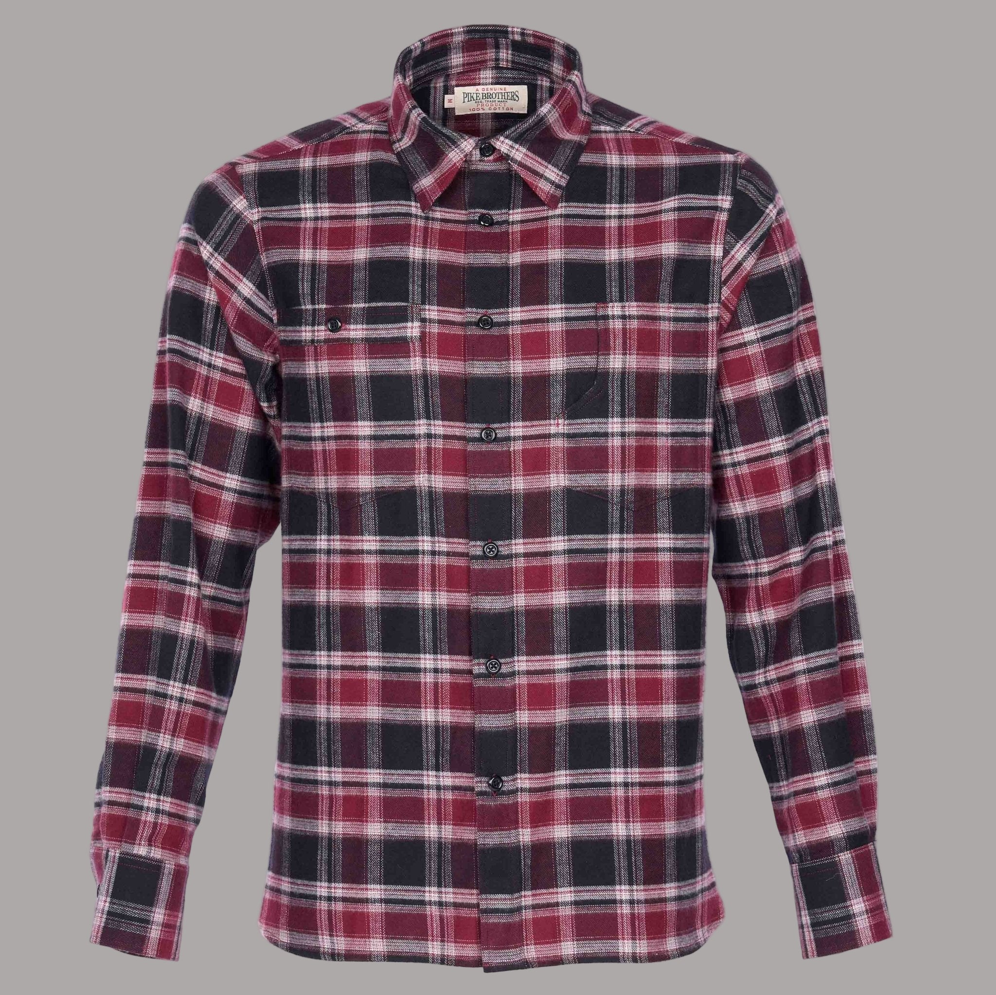 Pike Brothers1937 Roamer Shirt Alaska BlackShirtBritish Parts Lucerne