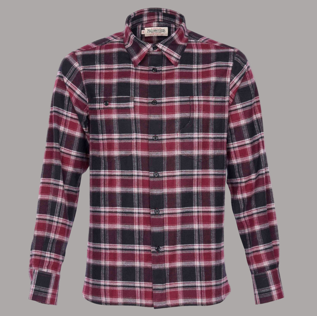 Pike Brothers1937 Roamer Shirt Alaska BlackShirtBritish Parts Lucerne