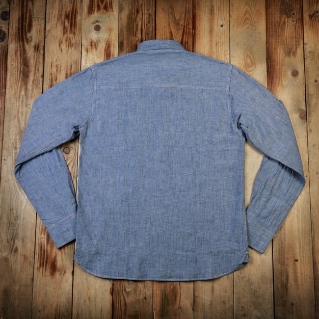 Pike Brothers1937 Roamer Shirt blue chambreyShirtBritish Parts Lucerne