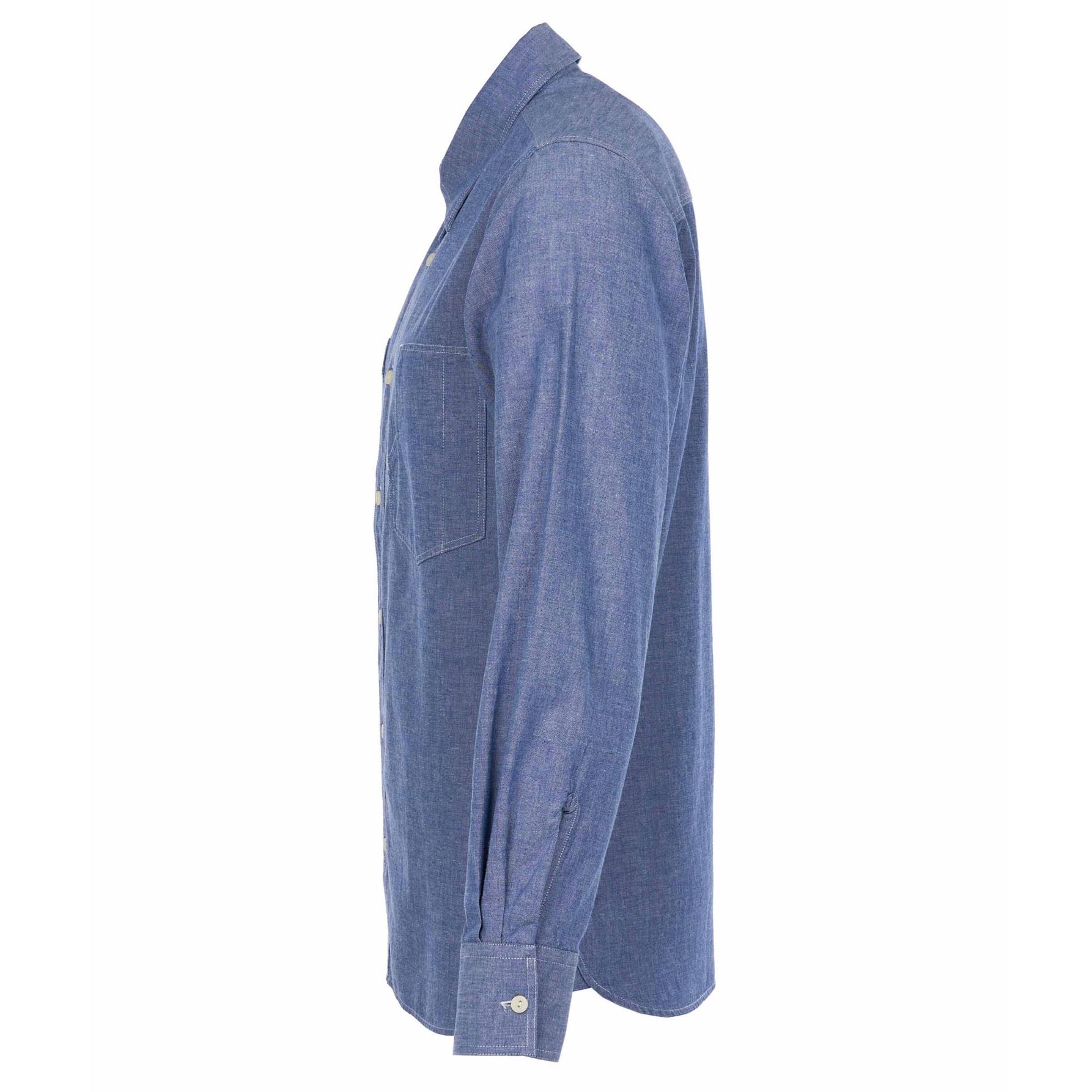 Pike Brothers1937 Roamer Shirt blue chambreyShirtBritish Parts Lucerne