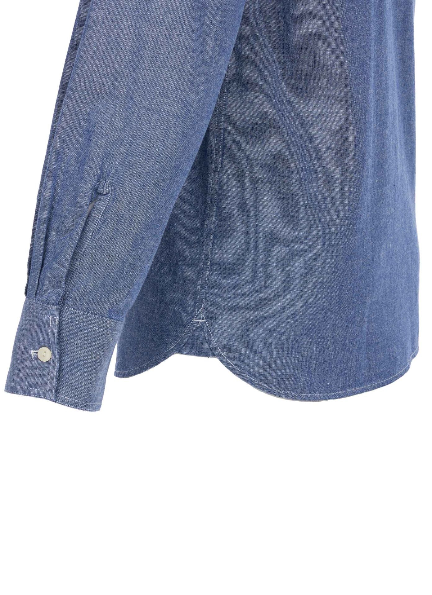 Pike Brothers1937 Roamer Shirt blue chambreyShirtBritish Parts Lucerne