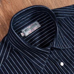 Pike Brothers1937 Roamer Shirt Blue Wabash DenimShirtBritish Parts Lucerne