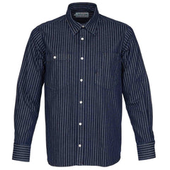 Pike Brothers1937 Roamer Shirt Blue Wabash DenimShirtBritish Parts Lucerne