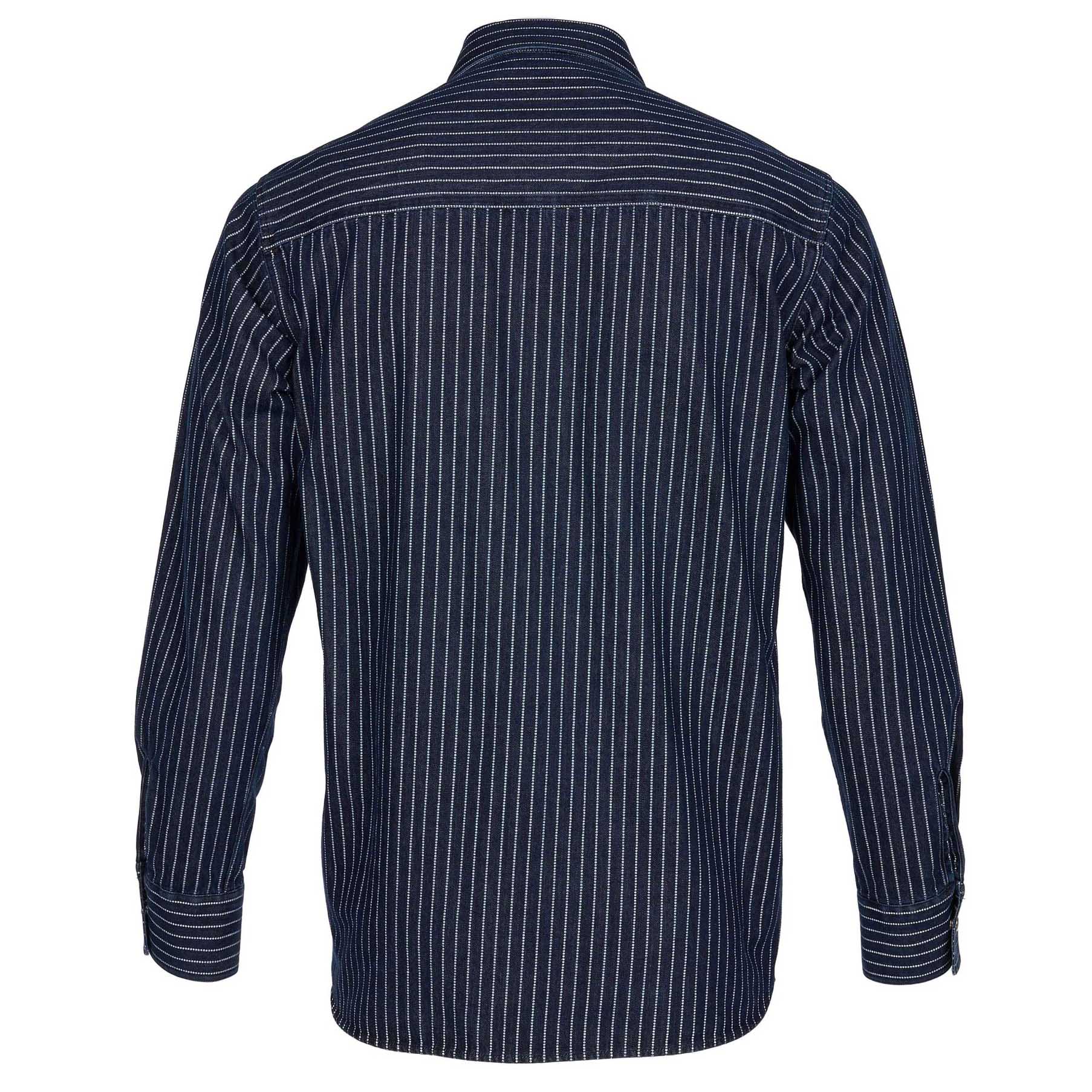 Pike Brothers1937 Roamer Shirt Blue Wabash DenimShirtBritish Parts Lucerne