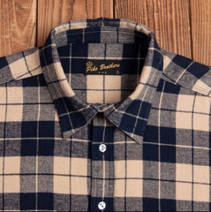 Pike Brothers1937 Roamer Shirt Flannel BlueShirtBritish Parts Lucerne