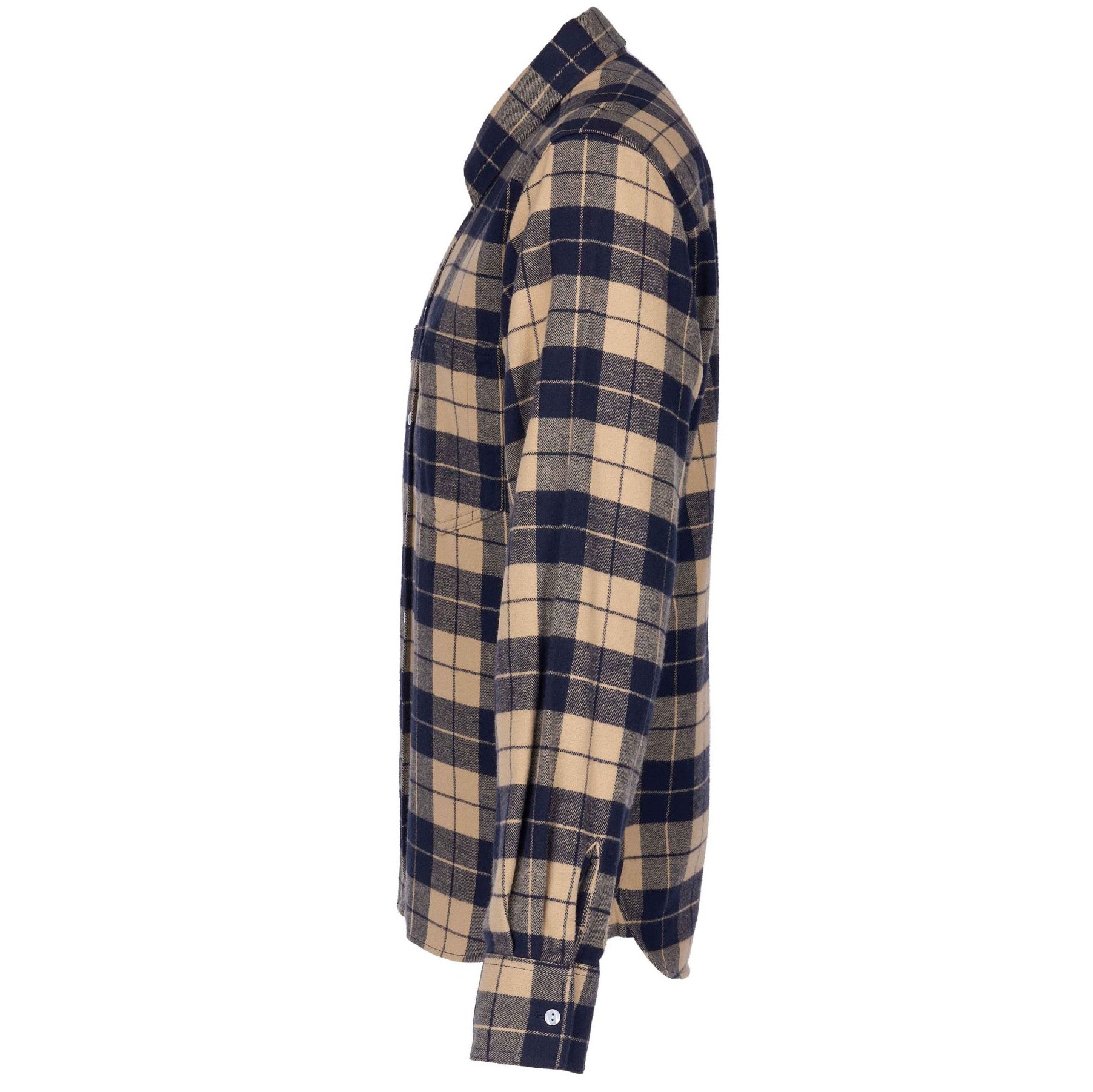 Pike Brothers1937 Roamer Shirt Flannel BlueShirtBritish Parts Lucerne