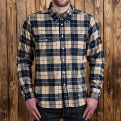 Pike Brothers1937 Roamer Shirt Flannel BlueShirtBritish Parts Lucerne