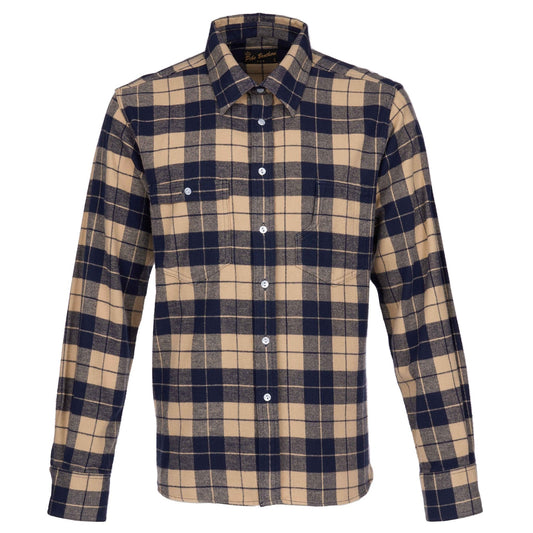 Pike Brothers1937 Roamer Shirt Flannel BlueShirtBritish Parts Lucerne