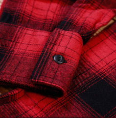 Pike Brothers1937 Roamer Shirt Flannel Red CheckShirtBritish Parts Lucerne