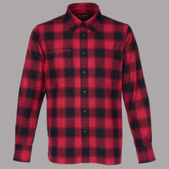 Pike Brothers1937 Roamer Shirt Flannel Red CheckShirtBritish Parts Lucerne