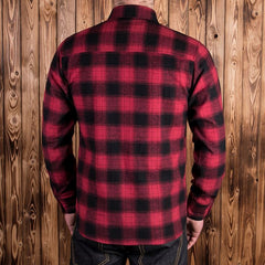Pike Brothers1937 Roamer Shirt Flannel Red CheckShirtBritish Parts Lucerne