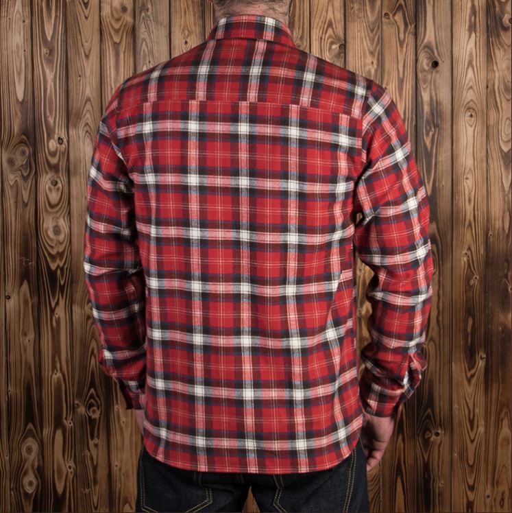 Pike Brothers1937 Roamer Shirt Flannel RedShirtBritish Parts Lucerne