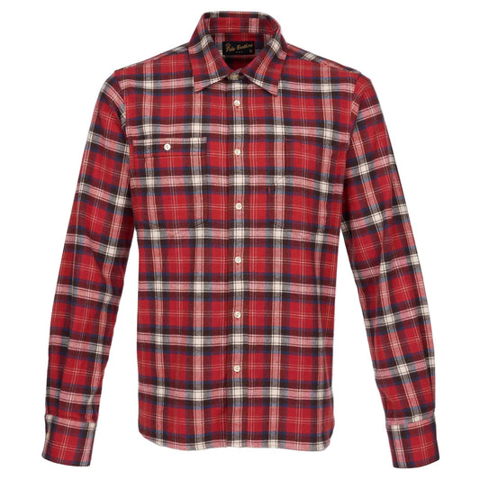 Pike Brothers1937 Roamer Shirt Flannel RedShirtBritish Parts Lucerne
